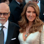 Celine Dion at the memorial service for her late husband Montreal 