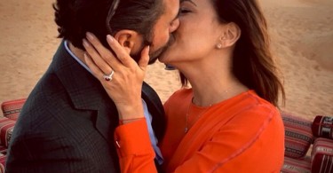 Eva Longoria and her fiance