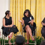 Michelle Obama sat down with “The Real” hosts at the White House