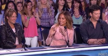 Jlo at American Idol