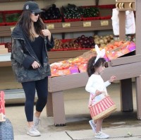 Kim Kardashian and North West Easter Hunt