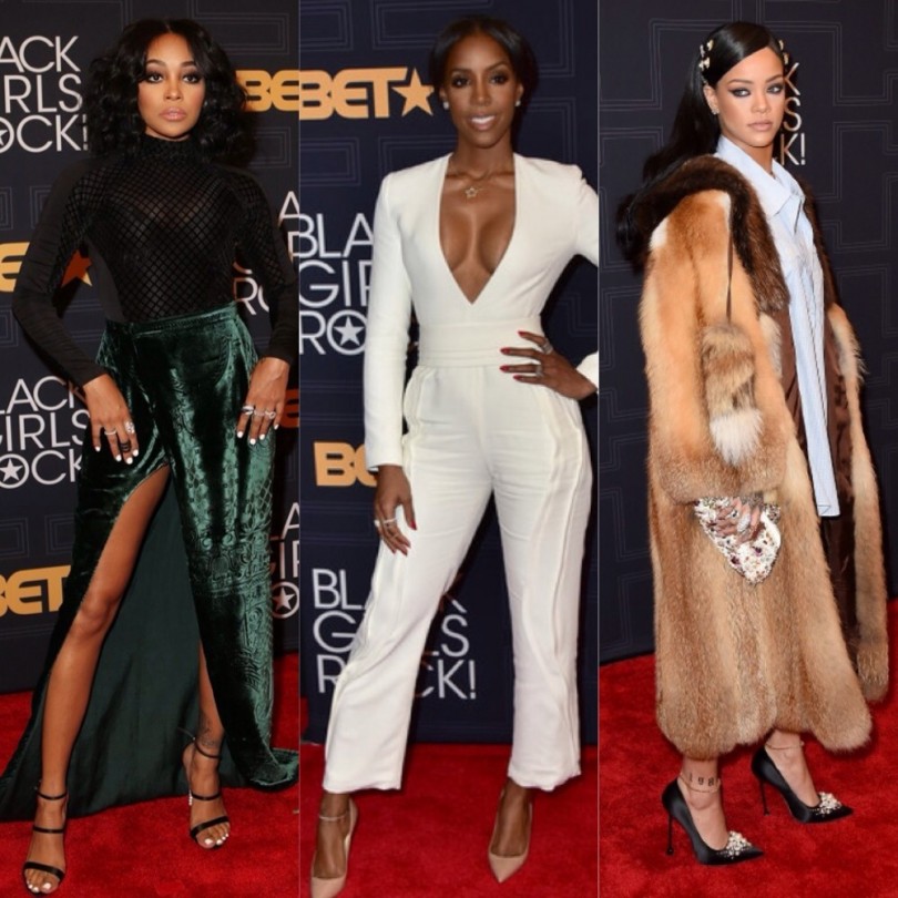 Monica, Kelly Rowland, Rihanna Black Girls Rock 2016