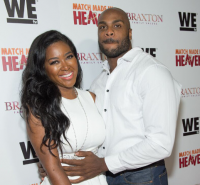 Kenya Moore and her boyfriend Match Made In Heaven premiere