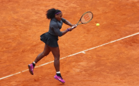 Serena Williams qualified for round 2 at French Open