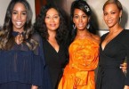 Beyonce, Solange, Kelly and Mama Tina