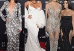 Shanina Shaik, Christina Milian, Khloe Kardashian, Kourtney Kardashian at the Angel Ball